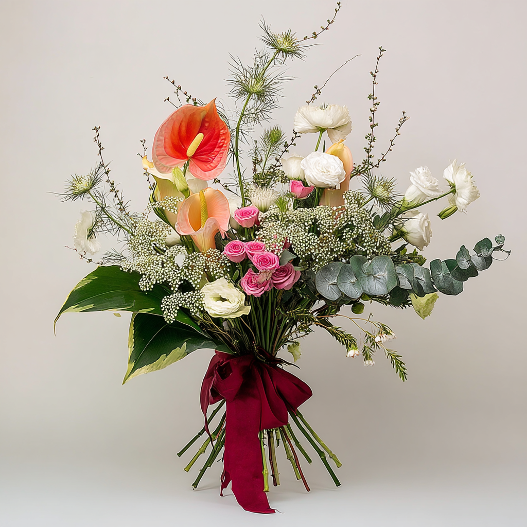 Radiant Peach Elegance